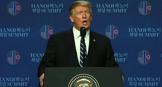 Trump-Kim summit breaks down over sanctions