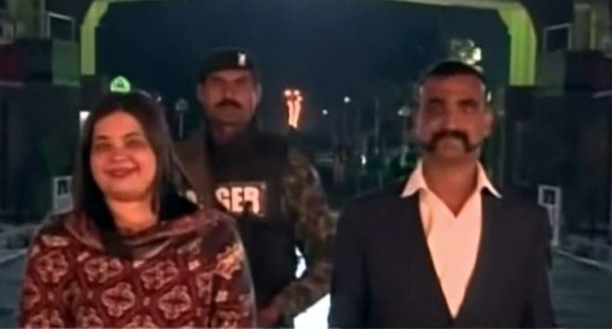 Captured Indian Pilot, freed by Pakistan [UPDATE]