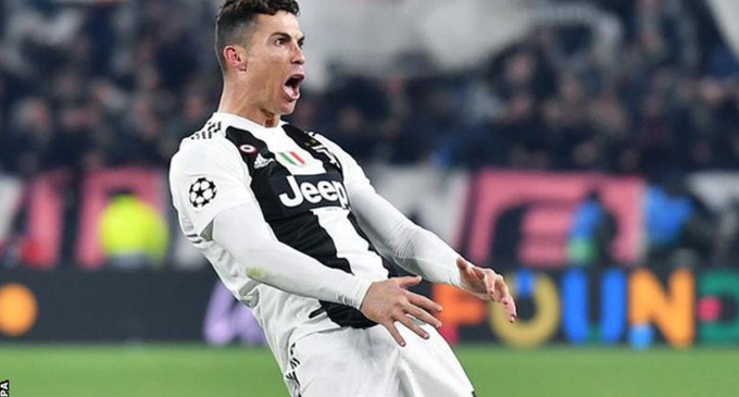 Cristiano Ronaldo charged by Uefa over celebration