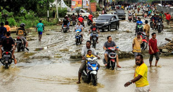 Flash floods kill at least 73 in Indonesia’s Papua