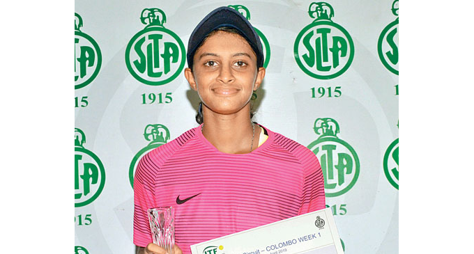 ITF Junior Circuit Week-1 -Anjalika wins singles crown