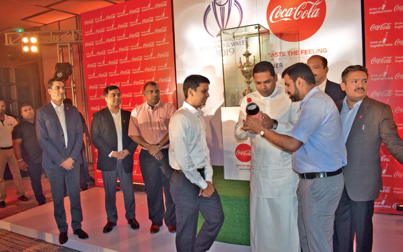 Sports Minister, Aravinda and Coca Cola throw weight behind Lankan team Sports Minister, Aravinda and Coca Cola throw weight behind Lankan team