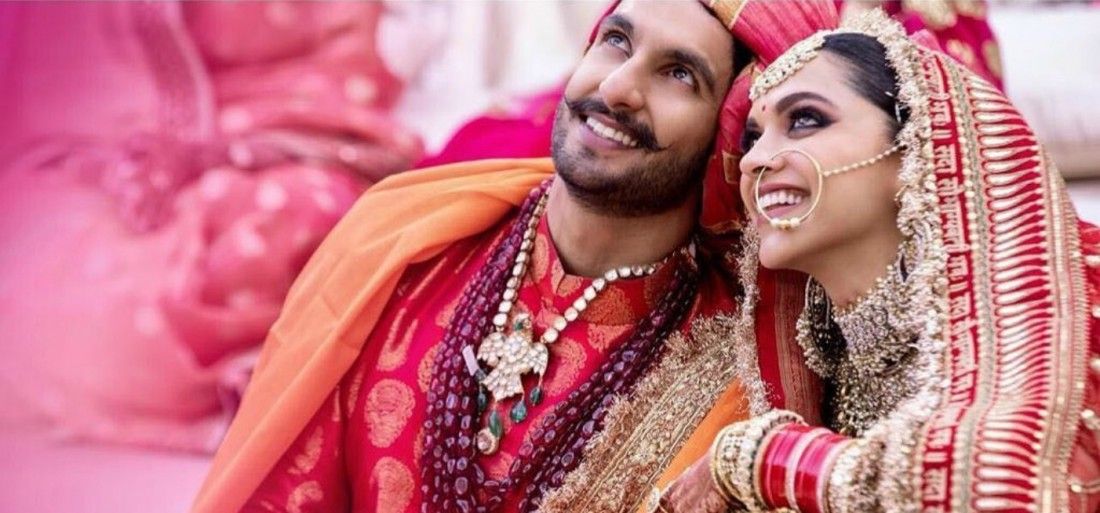 Deepika, Ranveer make perfect couple at wedding