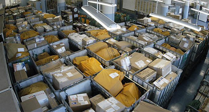 Postal counters to only accept parcels packed within premises