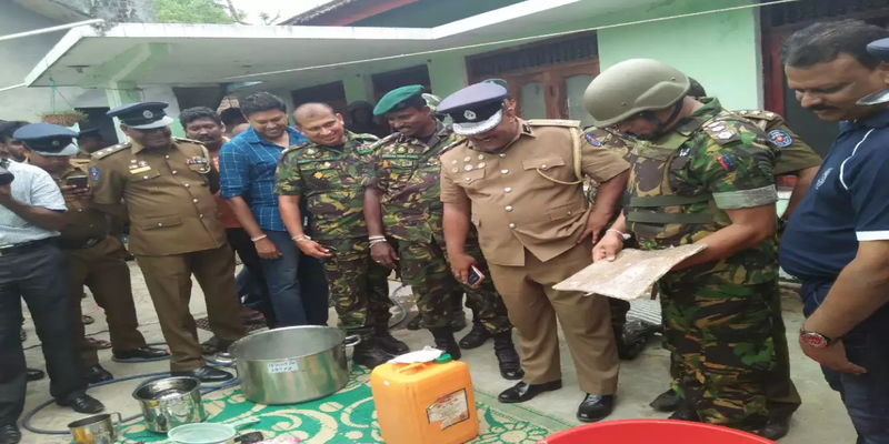 Stock of explosives found in Ampara