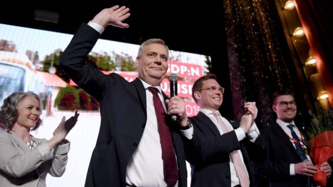 Finland election: Tough coalition talks after split poll