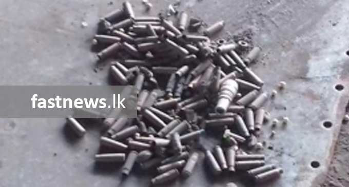 800 artillery shells discovered in Ekala 800 artillery shells discovered in Ekala