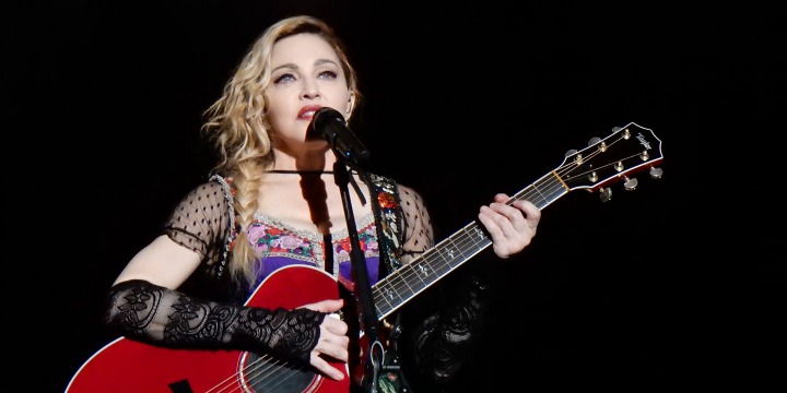 Madonna performs live at Eurovision 2019 Madonna performs live at Eurovision 2019