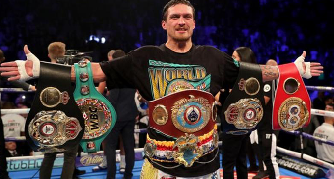 Usyk pulls out of Heavyweight debut Usyk pulls out of Heavyweight debut