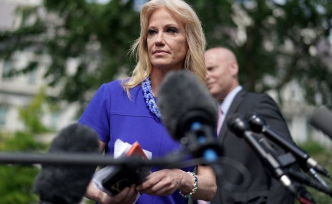 US watchdog calls for Trump aide Kellyanne Conway’s removal