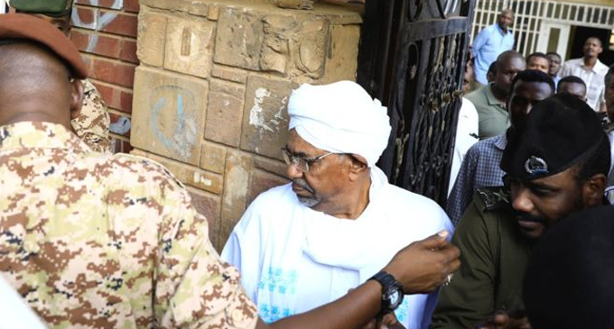 Ousted Sudan leader Bashir makes first appearance since coup