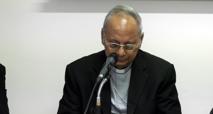 Cardinal remembers Easter Sunday terror attack victims with tears [VIDEO]