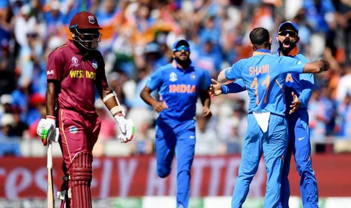 India thrash West Indies to close in on Semi-Finals