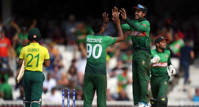 Bangladesh beat South Africa by 21 runs