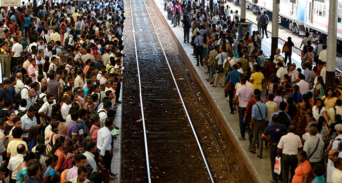 Rail commuters stranded due to train strike