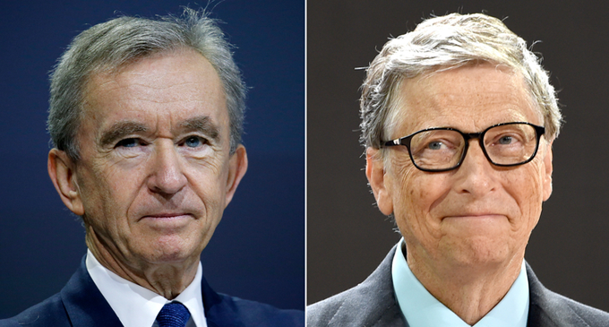 LVMH boss Bernard Arnault overtakes Bill Gates as world’s second-richest person