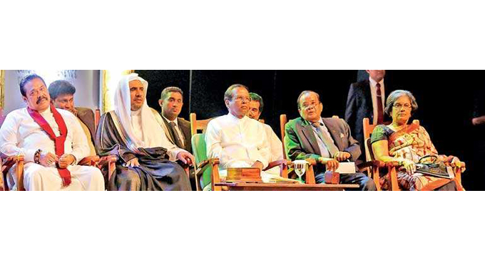 “Only Sri Lankans can attain peace for Sri Lanka” – President