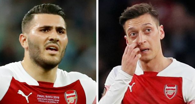 Arsenal’s Mesut Ozil and Sead Kolasinac face carjacking gang