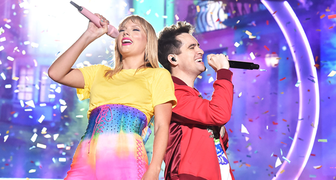 Brendon Urie steps in support of Taylor Swift, slams Scooter Braun