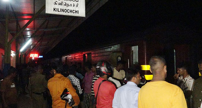 Two killed after being hit by train