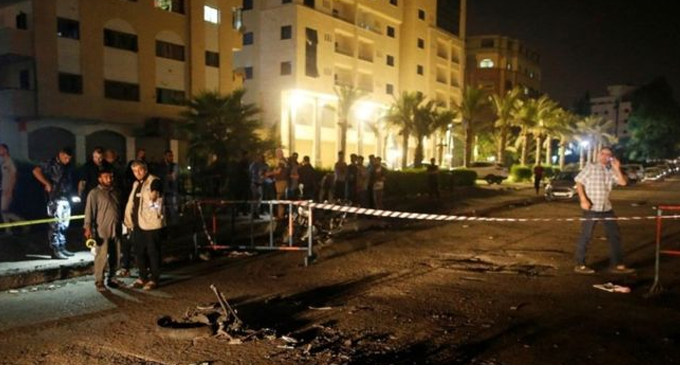 Gaza violence: Suicide bombers kill three officers