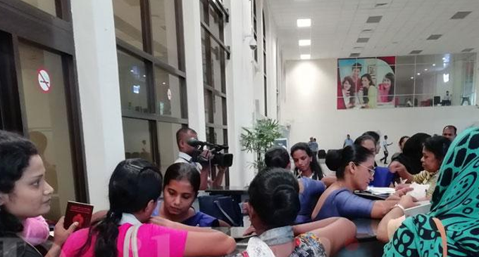 60 Lankan housemaids deported 60 Lankan housemaids deported