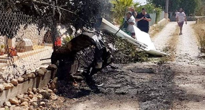 Majorca air collision kills German family and three others