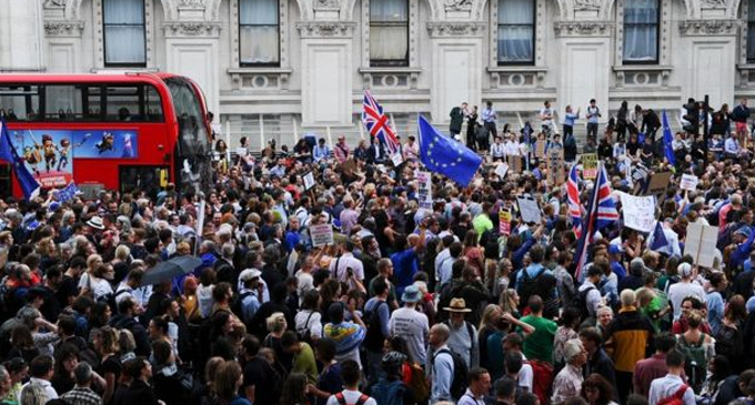 Parliament suspension sparks furious backlash Parliament suspension sparks furious backlash
