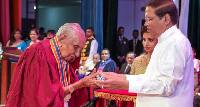 Peace Envoy Akashi, a special friend of Sri Lanka – President