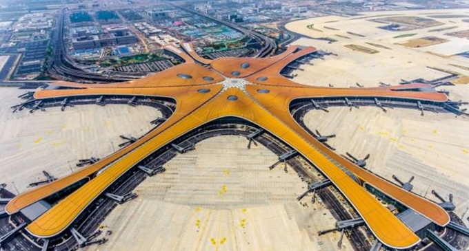 Beijing Daxing: China’s huge new ‘starfish’ airport opens its doors
