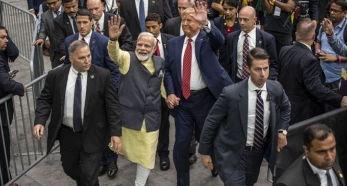 ‘Howdy, Modi!’: Trump hails Indian PM at ‘historic’ Texas rally