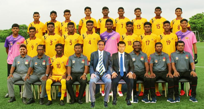 Sri Lanka U18 Left to Nepal for SAFF Championship Sri Lanka U18 Left to Nepal for SAFF Championship