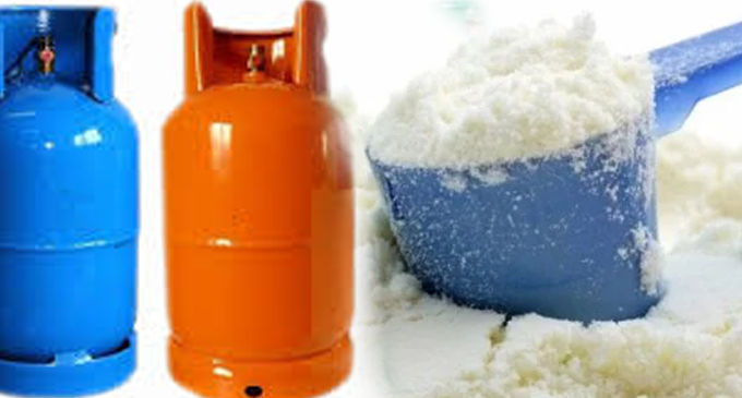 Domestic gas price reduced, imported milk powder increased