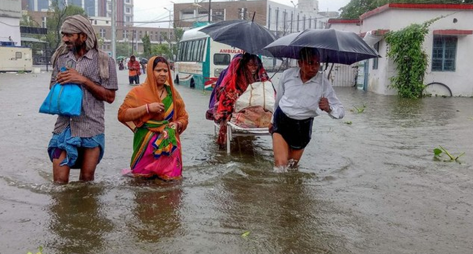 Late monsoon fury kills 100 in north India