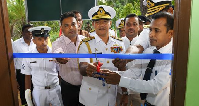 SL Navy: Two RO plants declared open in Nikaweratiya and Mahawa areas – [IMAGES]