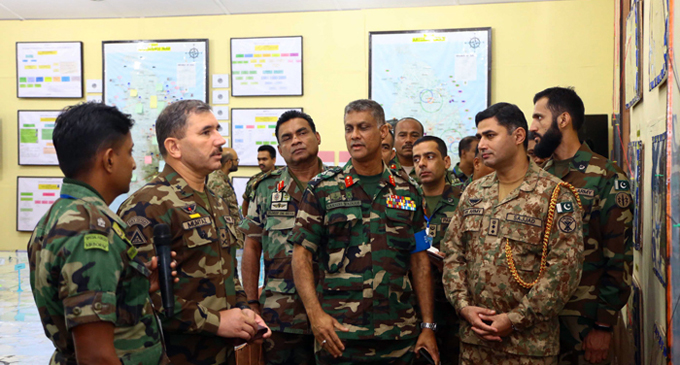 Pakistan’s Major General arrives in Minneriya to watch final mock operation