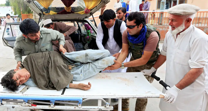 At least 62 people killed in Afghanistan mosque blast