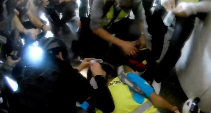 Hong Kong protests: Rubber bullet blinds journalist in one eye Hong Kong protests: Rubber bullet blinds journalist in one eye