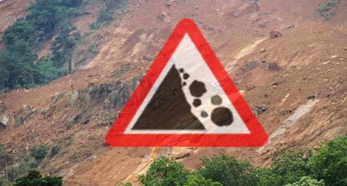 Landslide warning issued for five districts