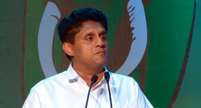 Sajith says will initiate an economic revolution