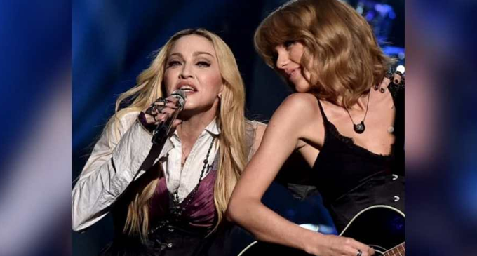 Taylor Swift sings praises for Madonna