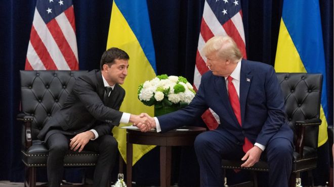 Trump impeachment: US envoy condemns ‘irregular’ pressure on Ukraine