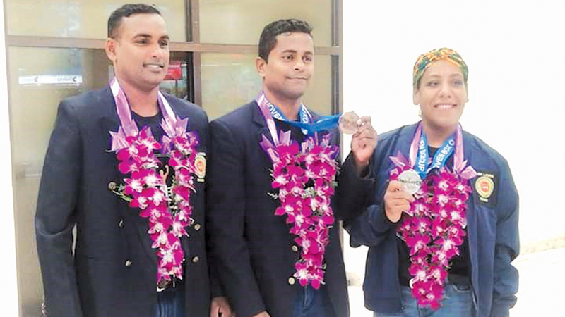 Police boxers Purnima and Dhananjaya win medals at Int’l tournament