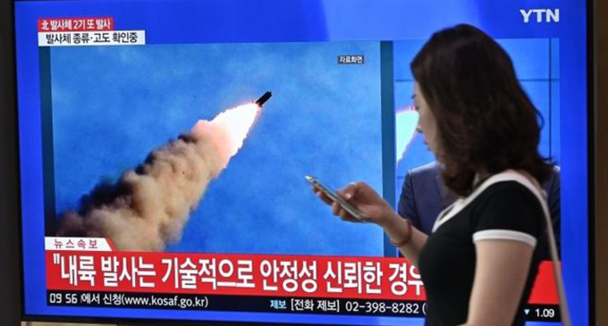 North Korea may have fired missile from submarine