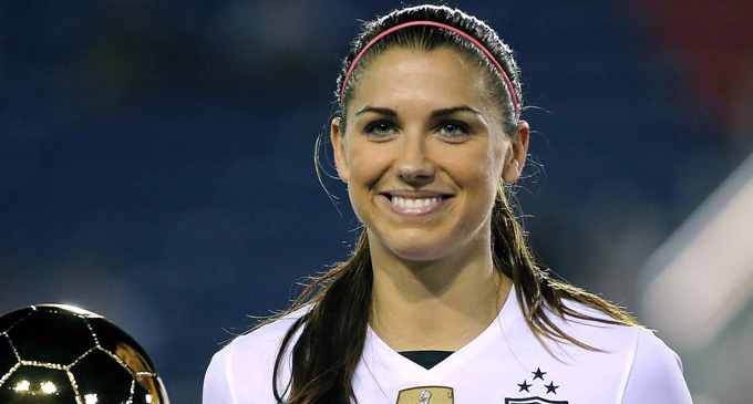 Pregnant Morgan still wants to play at Olympics Pregnant Morgan still wants to play at Olympics