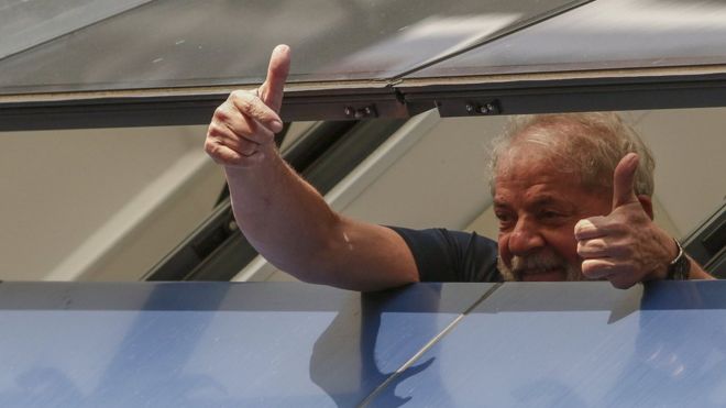 Lula: Brazil court ruling could free jailed ex-president