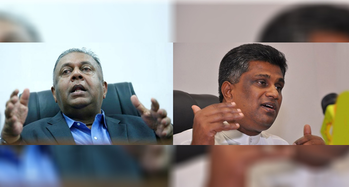 Mangala and Ajith P. Perera resign from Ministerial portfolios
