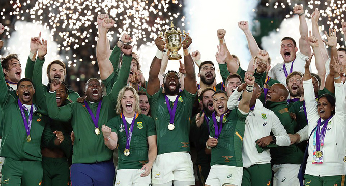 South Africa stuns England to win Rugby World Cup South Africa stuns England to win Rugby World Cup
