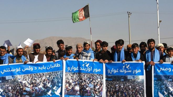 Kidnapped Afghan People’s Peace Movement marchers freed