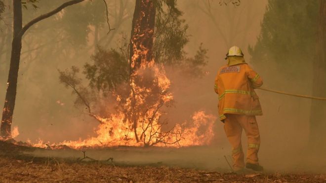 Australia fires: ‘Not much left’ of town ravaged by bushfire